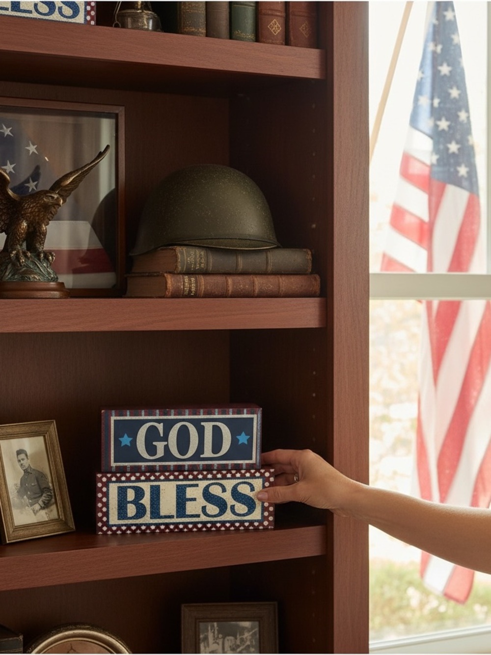 Patriotic Decorative Blocks